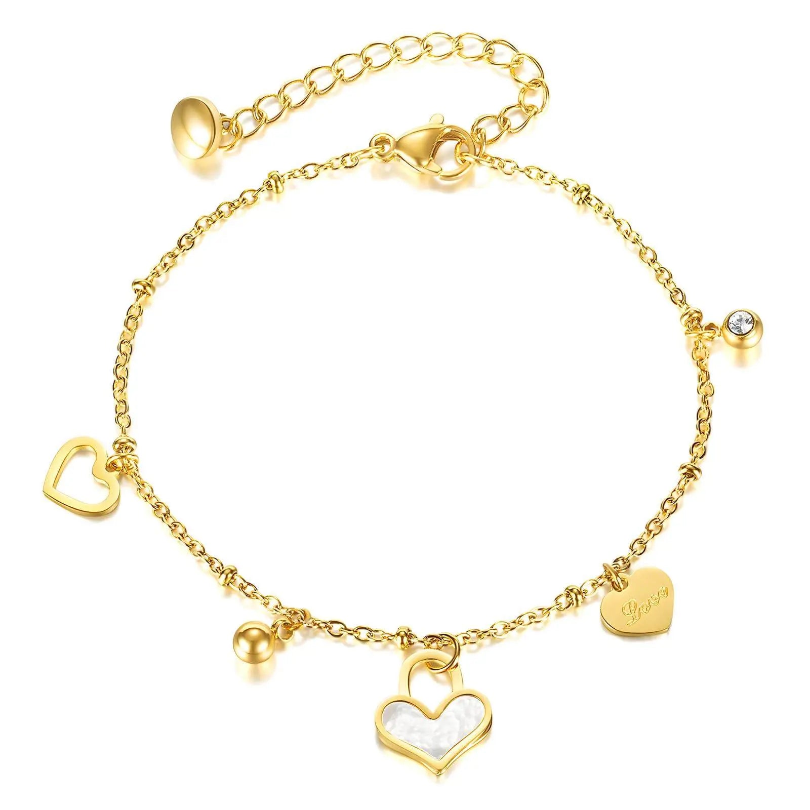 Infinity Heart Bracelet