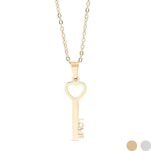 Love Key Necklace