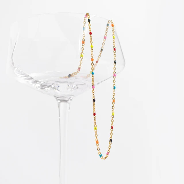 Multi Color Dainty Chain