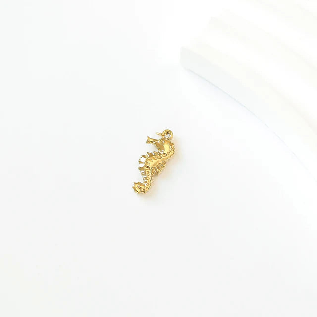 Seaside Seahorse Charm