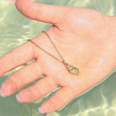 Seaside Spiral-Conch Charm