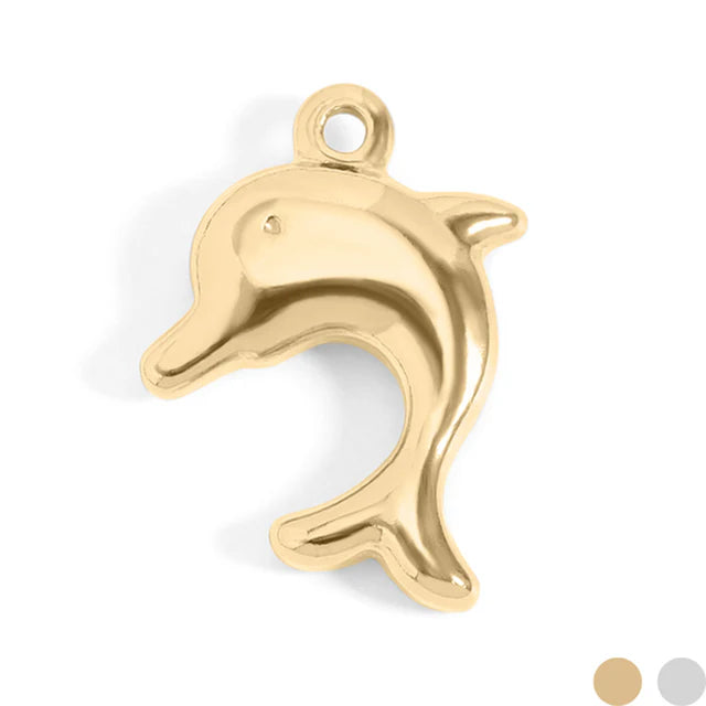 Playful Dolphin Charm
