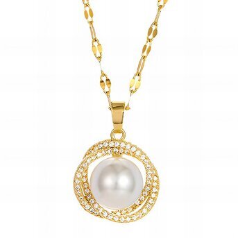 Opaline Halo Necklace