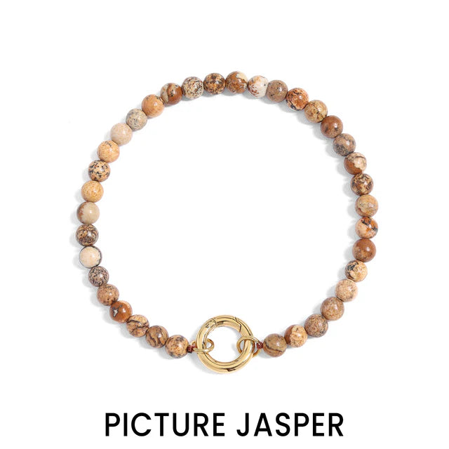 picture jasper stone bracelet
