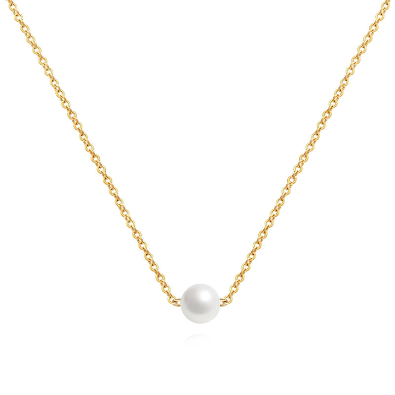 Single Pearl Necklace