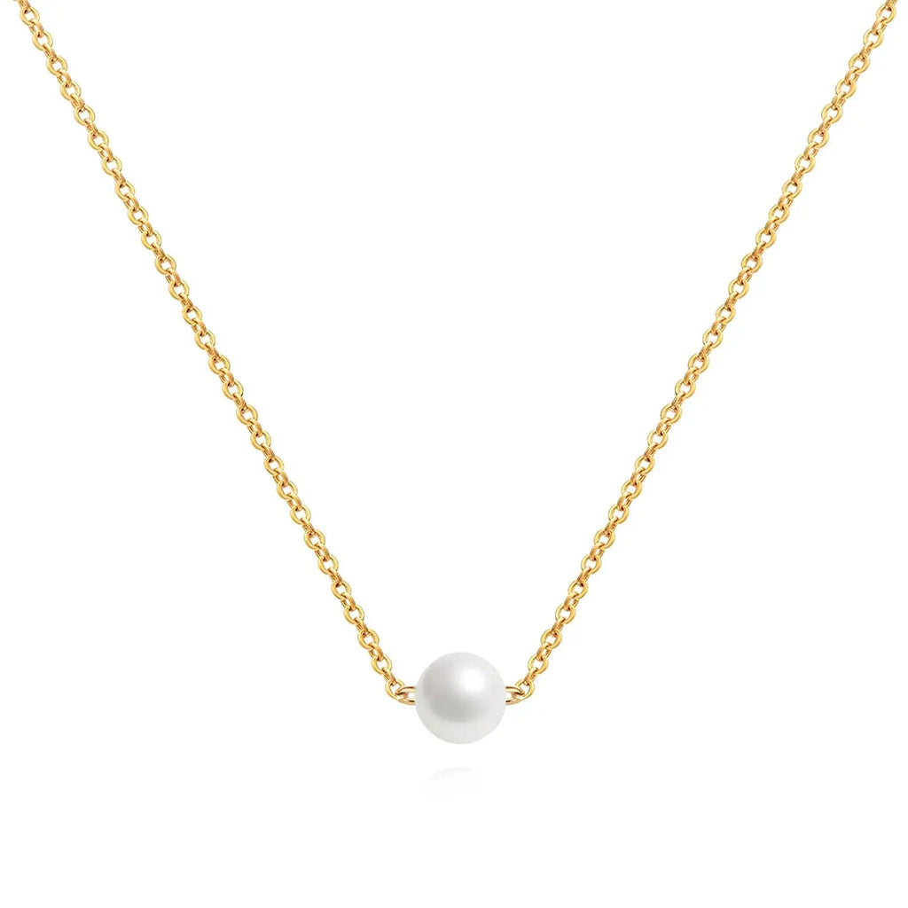 Single Pearl Necklace
