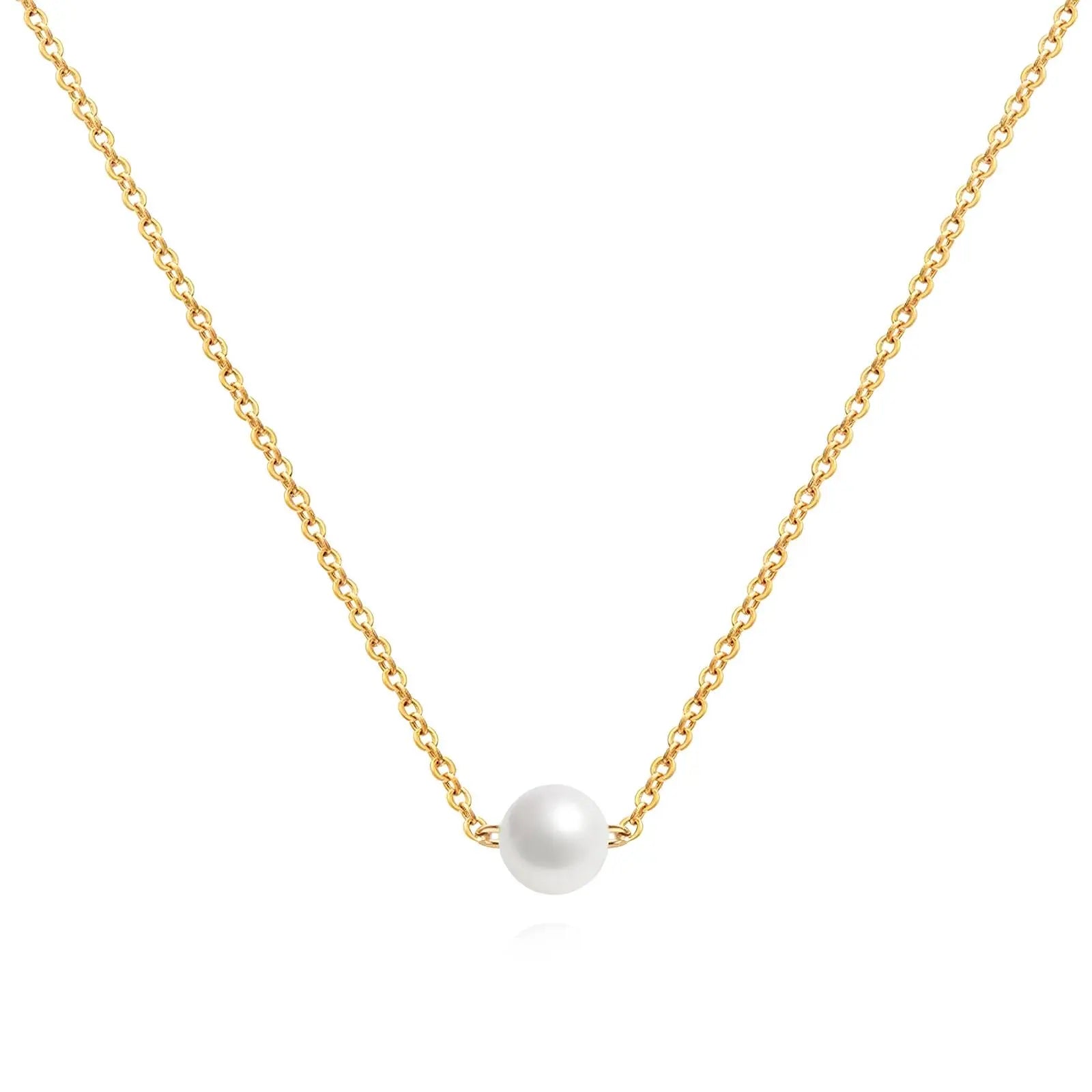Single Pearl Necklace