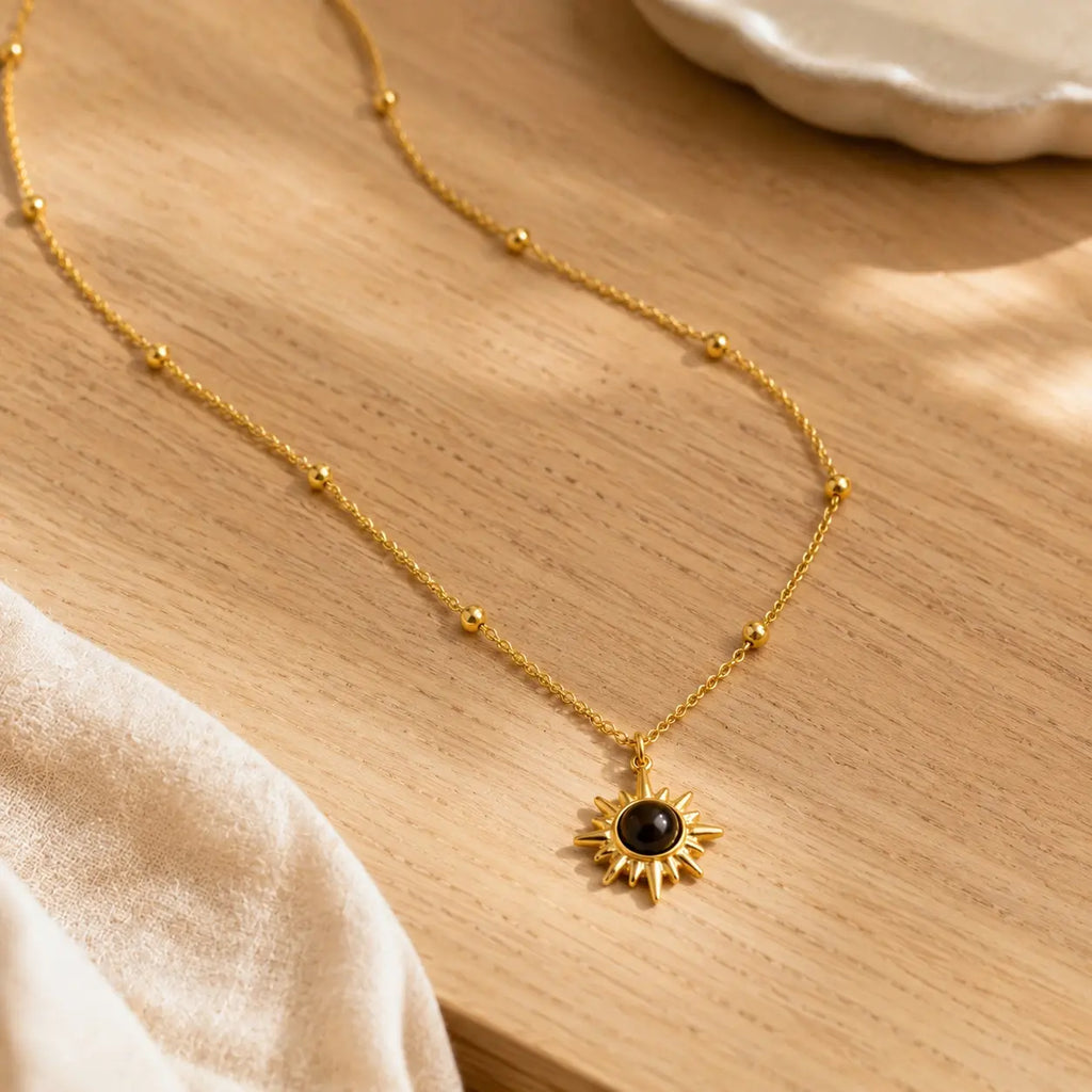 Sunburst Espresso Waterproof Pendant