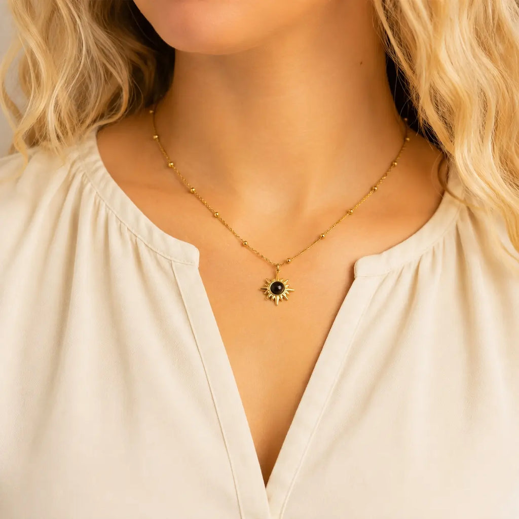Sunburst Espresso Waterproof Pendant
