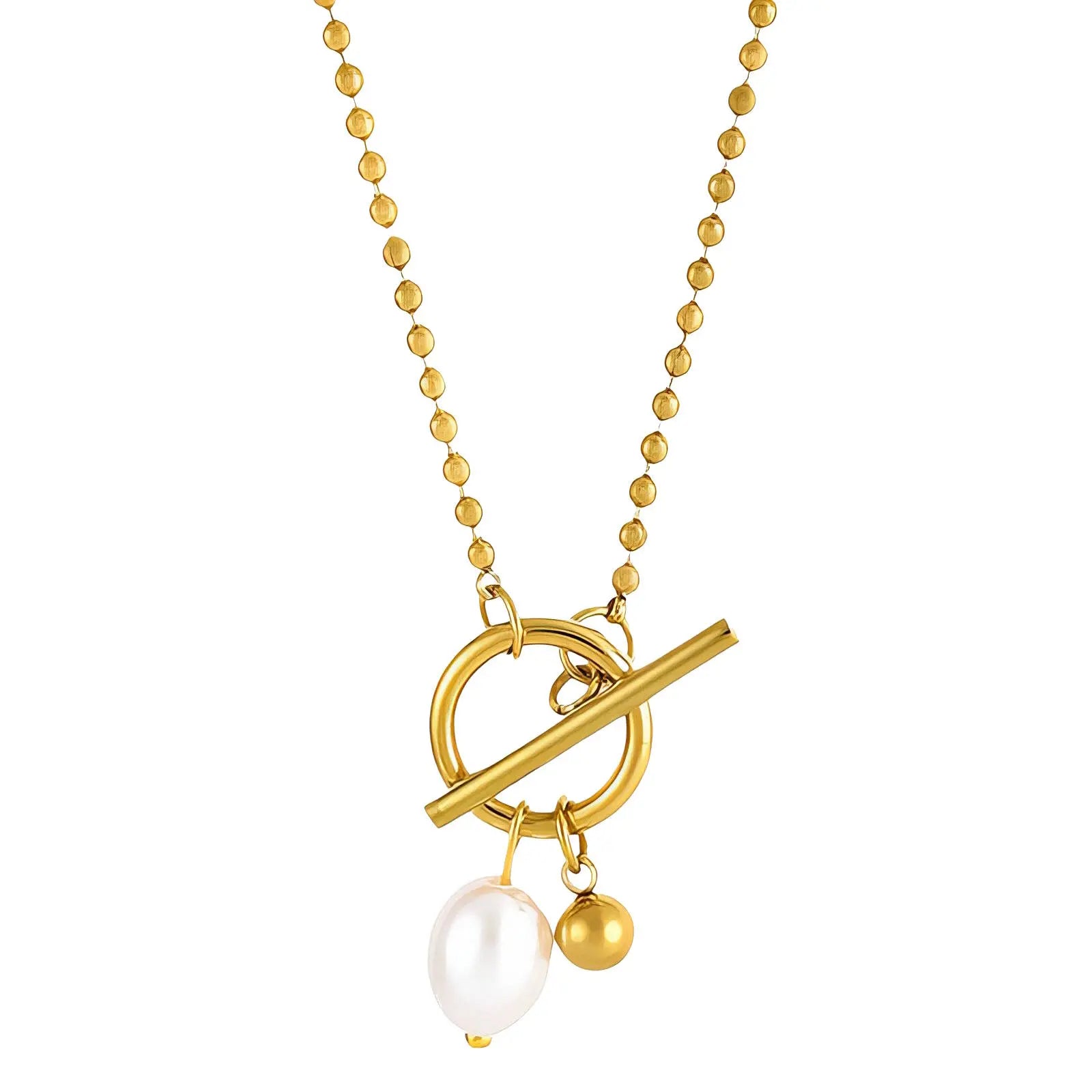 Pearl & Orbit Necklace