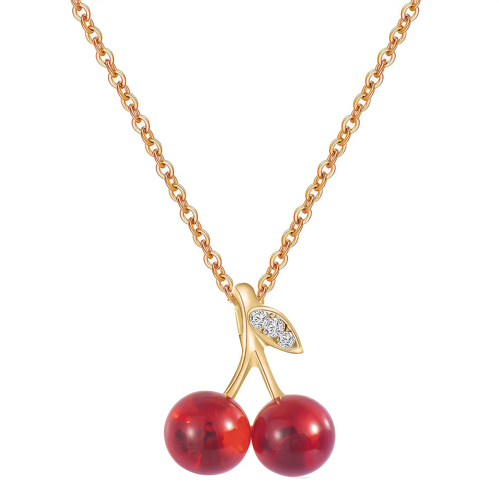 Cherry Bomb Necklace