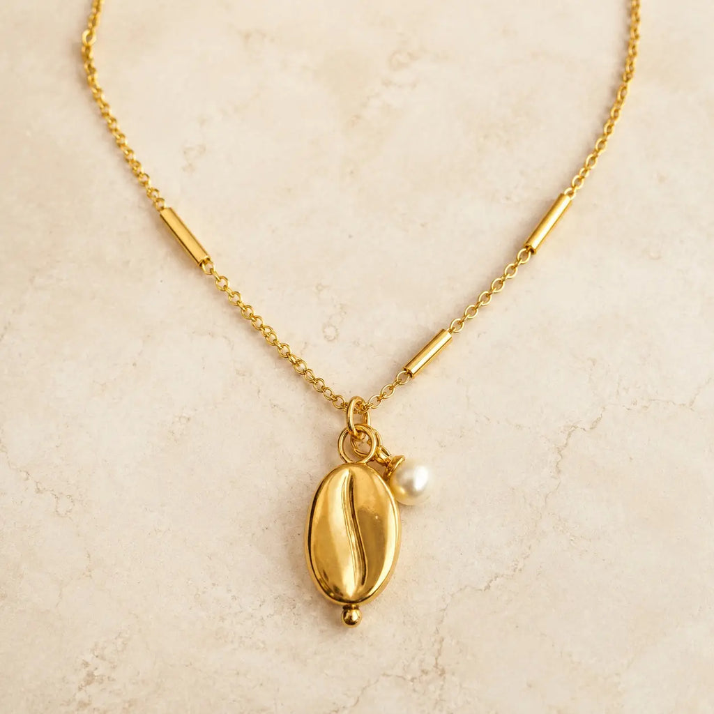 Coffee and Cream Waterproof Necklace