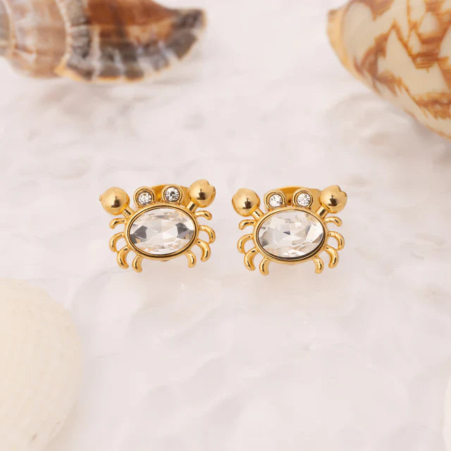 Crab Stud Earrings