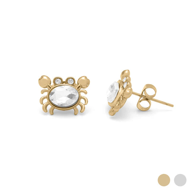 Crab Stud Earrings