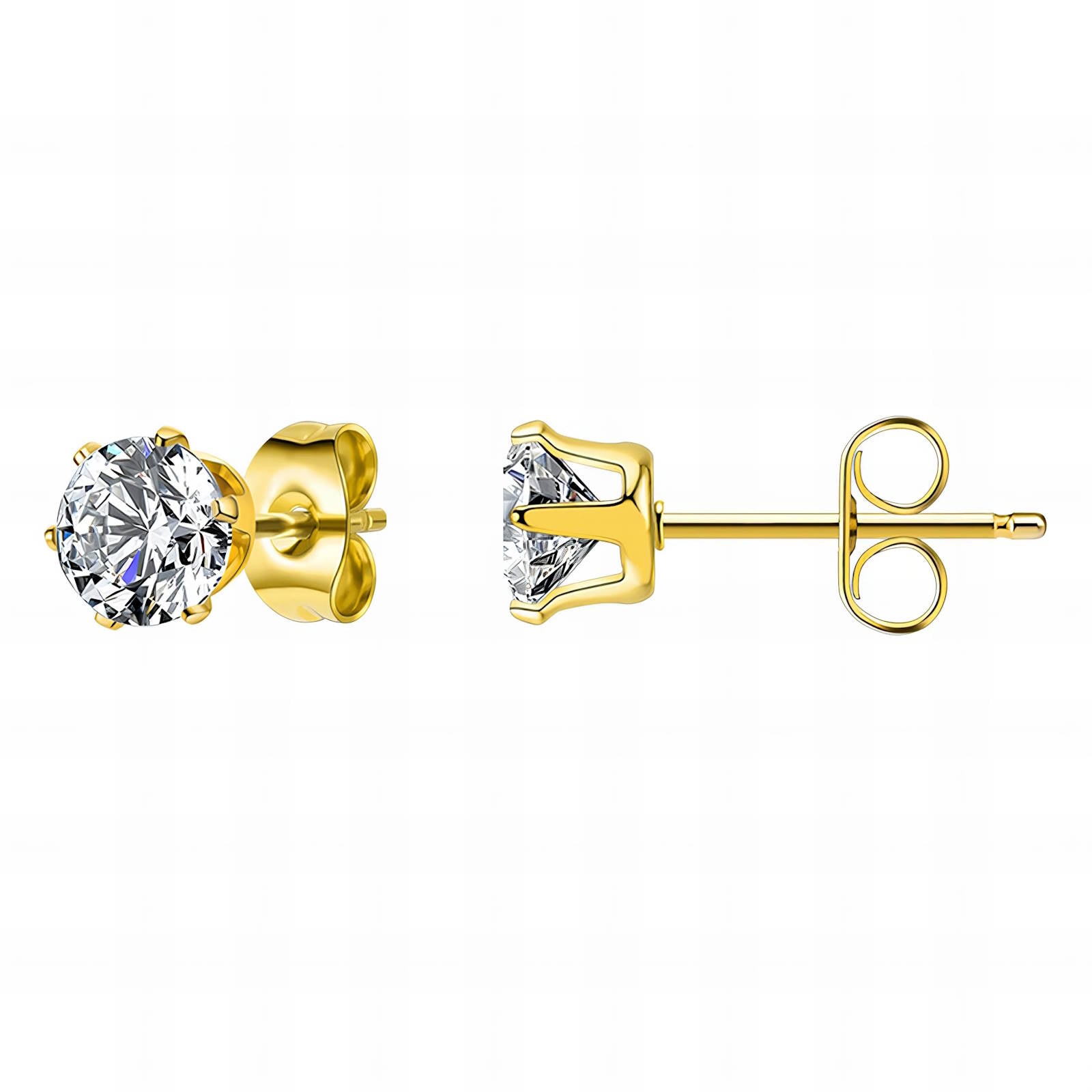 Diamond Stud Earrings