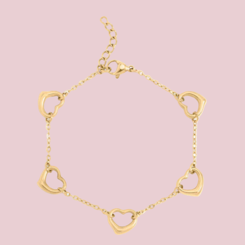 Hearts All Around Bracelet